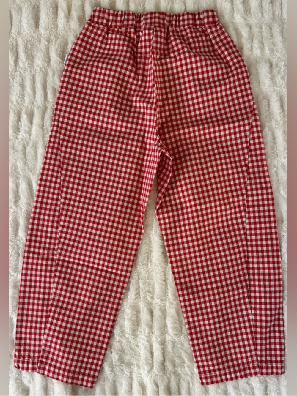 Le Bon Shoppe Arc Pants in Red Gingham M - Picture 10 of 10